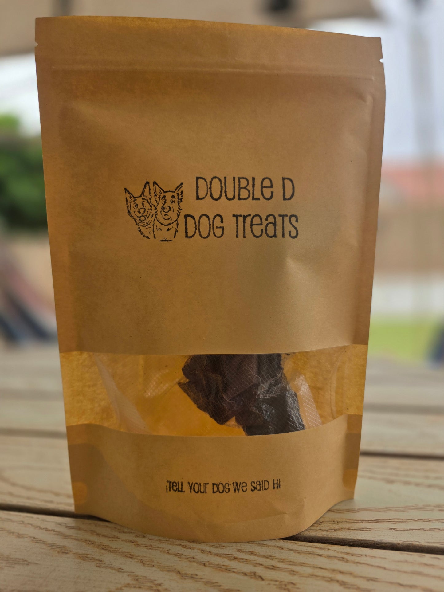 Hickory Smoked Dehydrated Beef Bites.  (3oz.)